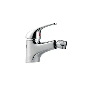 Grifo monomando mezclador de bidé Basic cromo - BBASI022B - Gamma