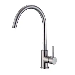 Grifo de cocina orientable Baho ACERO 1 mate 38 cm ECO - ACERO020B - Gamma
