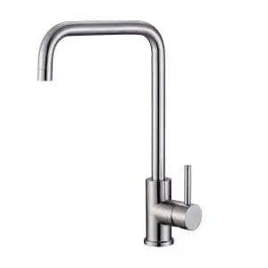 Grifo ACERO de cocina cromo mate estilo cuadrado - ACERO030B - Gamma