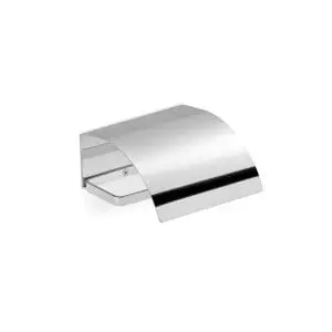 Portarrollos con tapa dual para baño Baho STICK cromado - STICK070B - Gamma