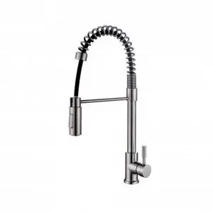 Grifo de cocina extraíble Baho ACERO 3 mate 53 cm ECO - ACERO070B - Gamma