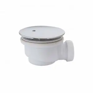 Válvula para plato de ducha Baho VIDA con embellecedor - AUVAL090B - Gamma