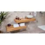 Encimera Baho Chene II roble natural - Gamma