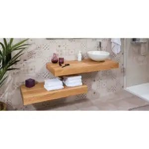 Encimera Baho Chene II roble natural - Gamma