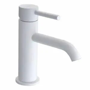 Grifo de lavabo Baho RONDO blanco 17,7 cm - Rondo - RONDO020B - Gamma