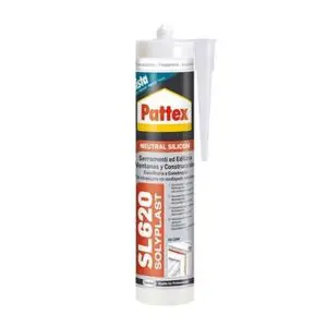 Silicona para ventanas SL 620 Traslúcida Neutra 300ml - Pattex - 2182020010
