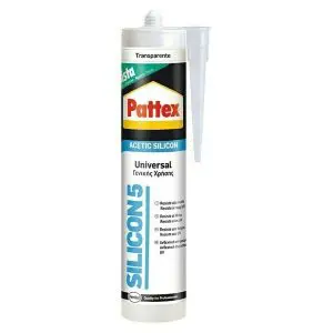 Silicona Silicon 5 universal traslúcida - Pattex - 2182020000