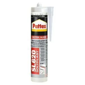 Silicona para ventanas SL 620 Traslúcida Neutra 300ml - Pattex - 2182020010