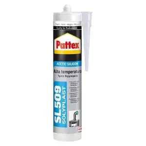 Silicona SL 509 Alta Temperatura Negro - Pattex - 2182020033
