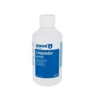 Bote 250ml disolvente Unecol Gymcol limpiador PVC - 2184500002 - Unecol
