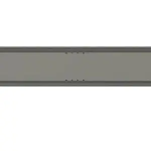 Kit para plato de obra con sumidero Ruber Reducido con sifón de 30 mm y rejilla EVOLUX LISA GREY 120 x 7 cm Reducido - EVOLUX -IE61505R - Estil Gurú