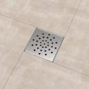 Kit para plato de obra con sumidero Ruber con sifón de 50 mm y rejilla AIKIT EVO - EVO -IB20015 - Estil Gurú