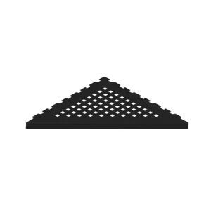 Estante de ducha sin tornillos ni pegamento. Shelf Plus Triangle Dark - Evolux Shelfs - IZU0301 - Estil Gurú