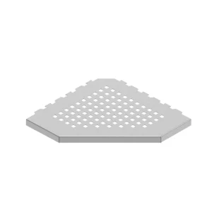 Estante de ducha jabonera sin tornillos ni pegamento Shelf Plus Trapezoid Inox - Evolux Shelfs - IZU0305 - Estil Gurú
