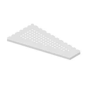 Estante de ducha sin tornillos ni pegamento. Shelf Plus Trapezoid Asim Light - Evolux Shelfs -Iz10306 - Estil Gurú
