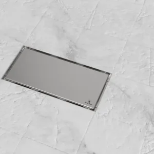 Kit para plato de obra con sumidero Ruber con sifón de 50 mm y rejilla EVOLUX LISA 15X30 - EVOLUX -IE41009 - Estil Gurú