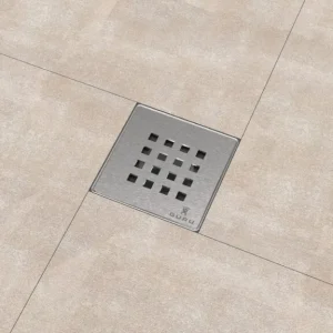 Kit para plato de obra con sumidero Ruber con sifón de 50 mm y rejilla AIKIT PLUS EVO - EVO -IB20016 - Estil Gurú